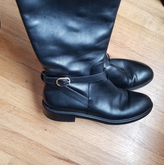 M. Gemi Leather Tall Boots - Picture 8 of 16